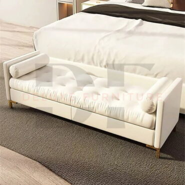 Leather Upholstered Bench