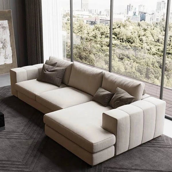 4 Seater L-SHAPE Sofa - Ava - Deluxe Furniture