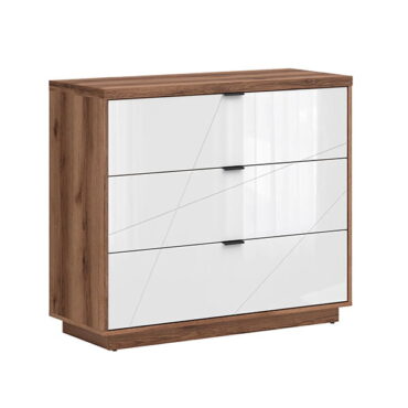Natural 3-Drawer Chest Of Drawers