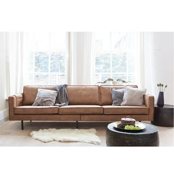 4 seater leather lounge sale