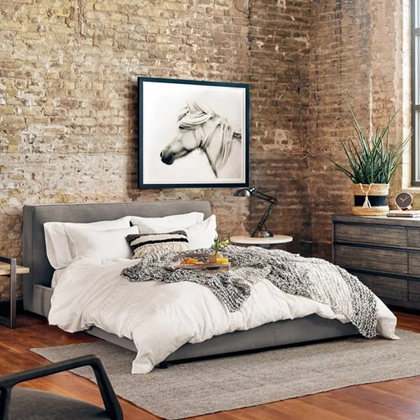 Low shop modern bed