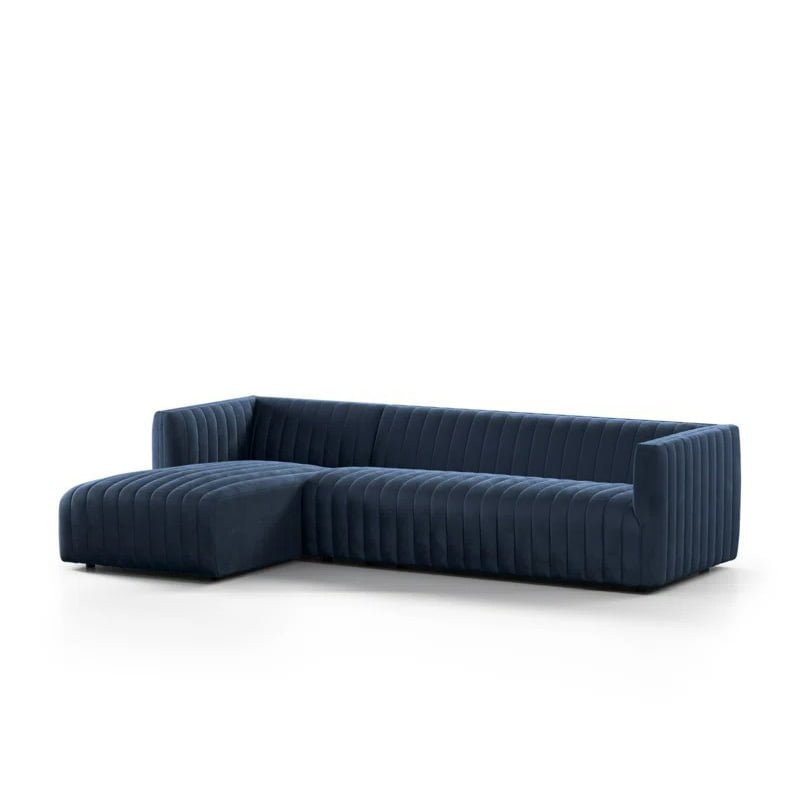 Channel Tufting Sectional Sofa - Deluxe Furniture