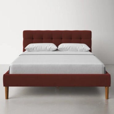 Upholstered Platform Bed