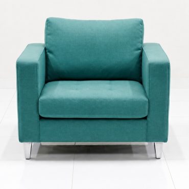 Agile Upholstered Fabric Armchair