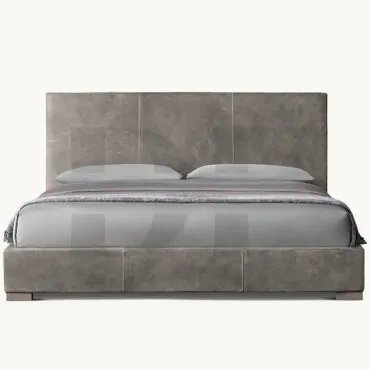 Leather Upholstered Bed - MODENA