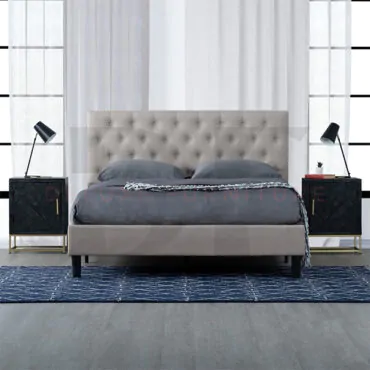 Chest Tufted Bed