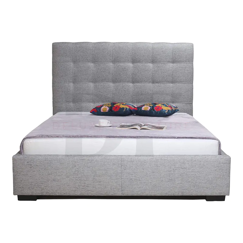 Buttoned Tufted Headboard Bed - Image 2