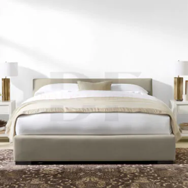 LIVI Plain Low Headboard Bed