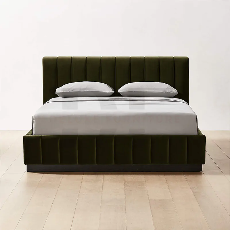 FORTE Upholstered Lined Bed - Image 8