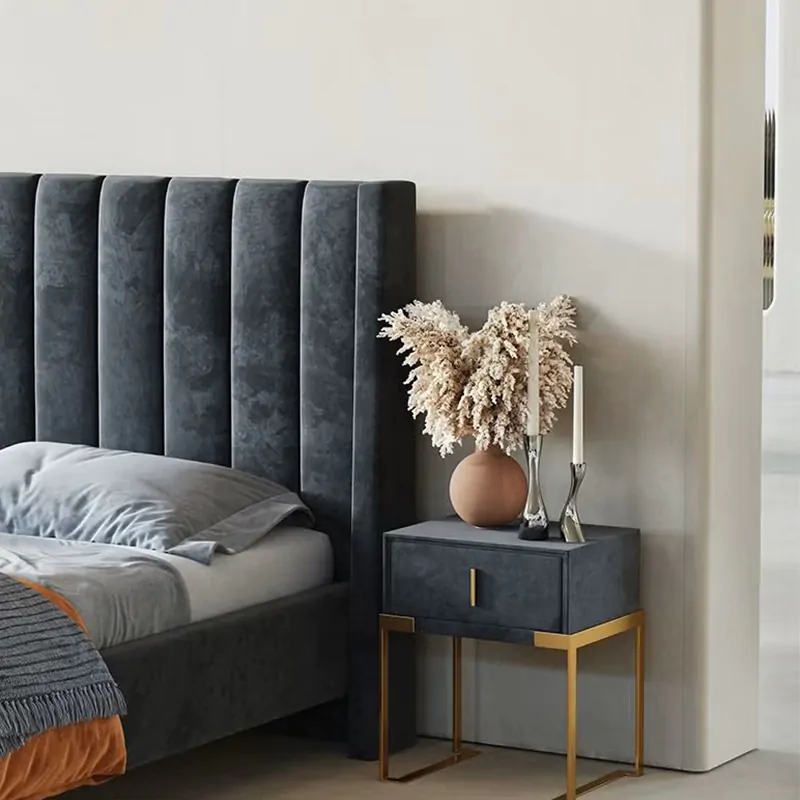 Vertical Lined Headboard Bed Frame 2 Vertical Lined Headboard Bed Frame - Image 2