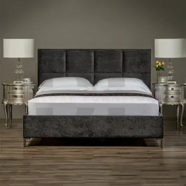 Linear Upholstered Bed - Paris
