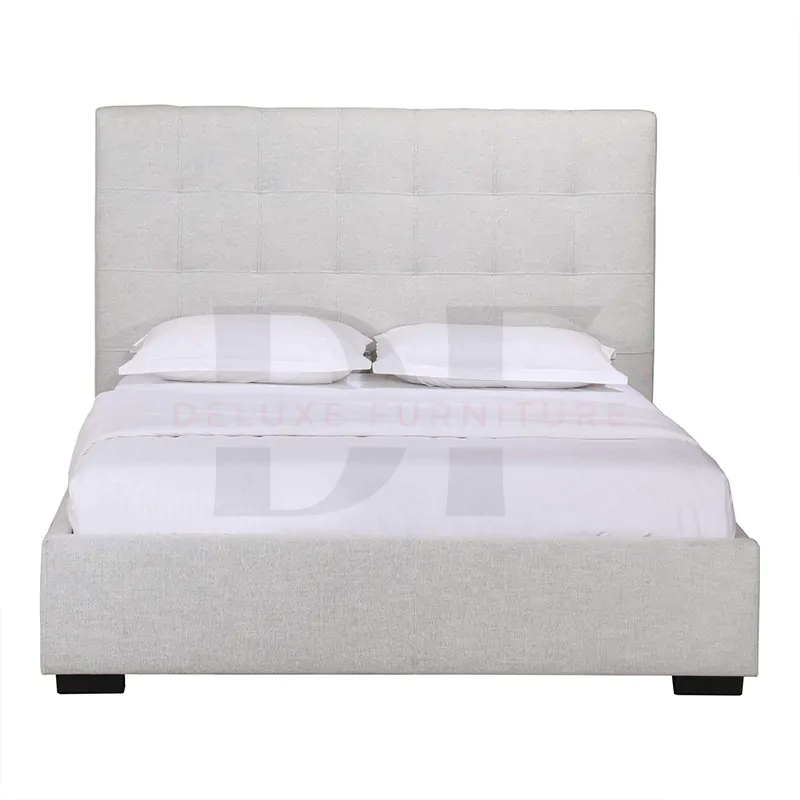 Buttoned Tufted Headboard Bed - Image 3