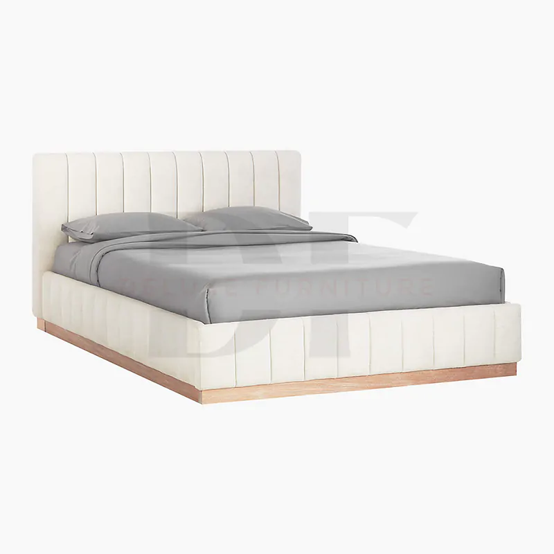 FORTE Upholstered Lined Bed - Image 2