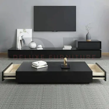 LED TV Unit With Coffee Table