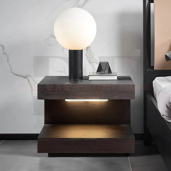 C Shaped Nightstand