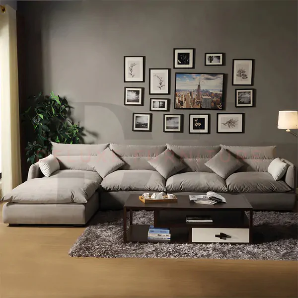 5-Seater Corner Sofa - Swirl