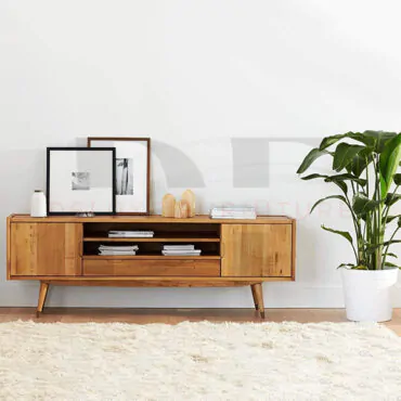 Oak TV Unit - Media Stand