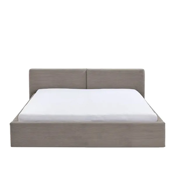 Lined Headboard Bed - Image 6