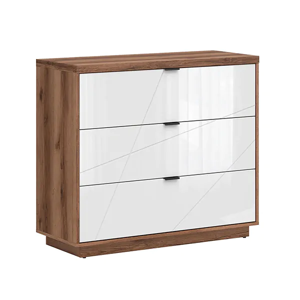 Natural 3-Drawer Chest Of Drawers