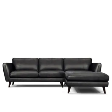 MERIMEE Leather Corner Sofa