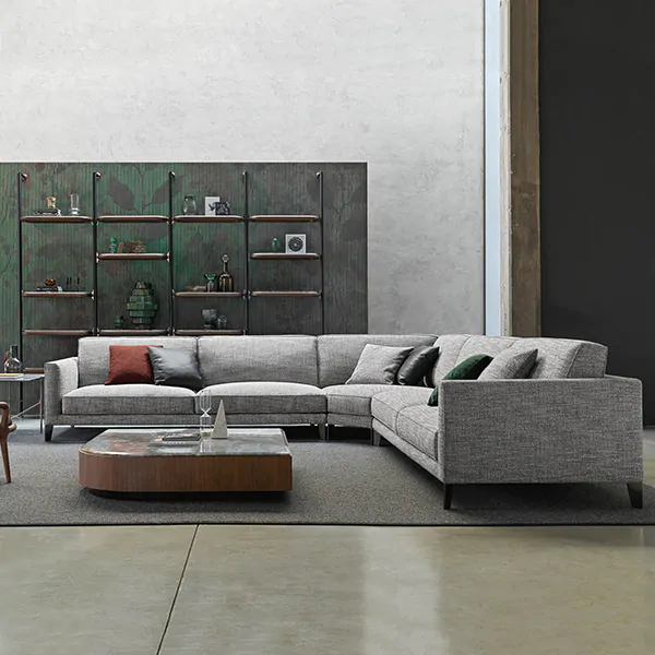 Angular Corner Sectional Sofa