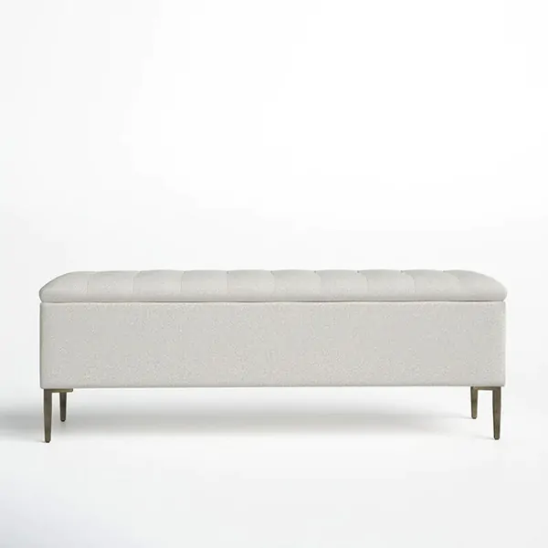 Tufted Storage Bench - Image 5