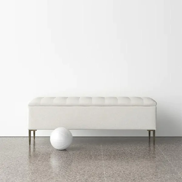 Tufted Storage Bench