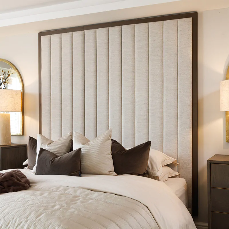 Channeled Wall Panel Bed - Image 4