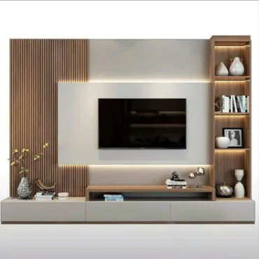 TV Unit With Led Light