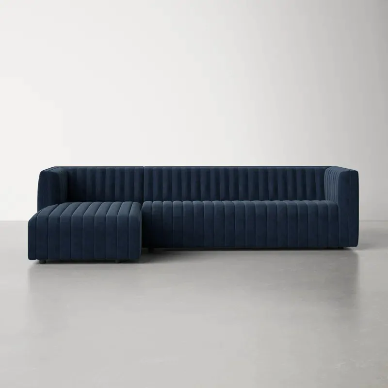Channel Tufting Sectional Sofa 6 Channel Tufting Sectional Sofa - Image 6
