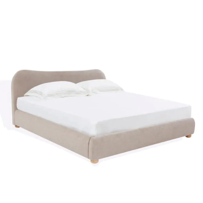 Curve Upholstered Bed 2