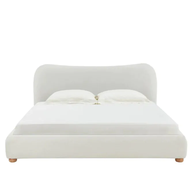 Curve Upholstered Bed 3