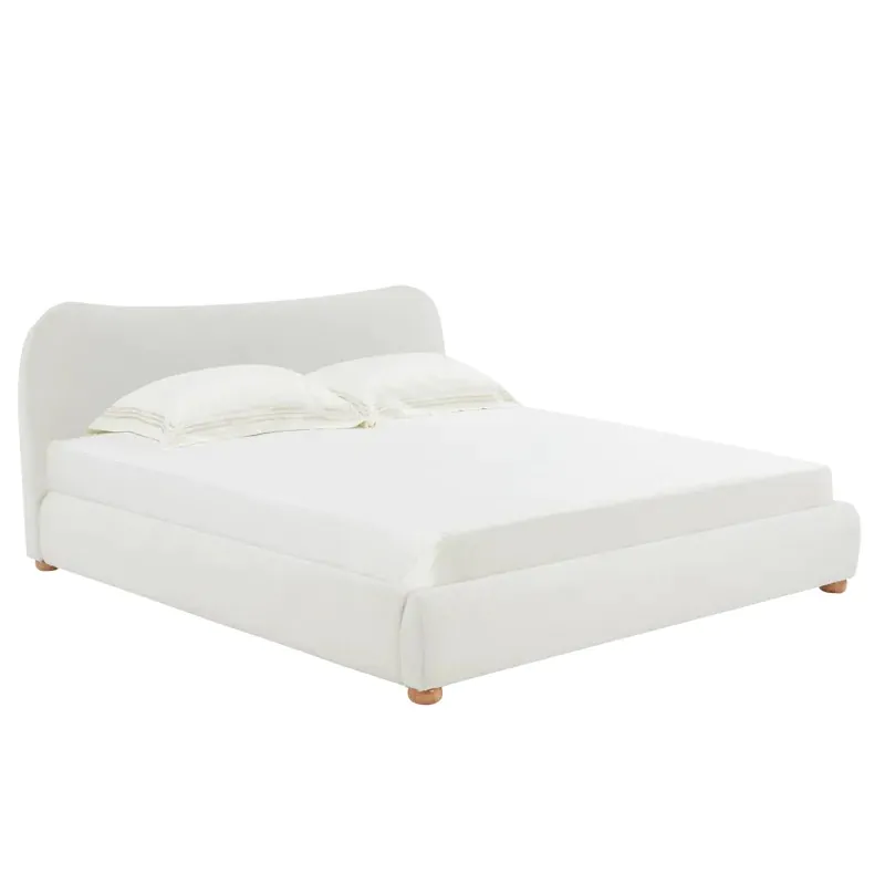 Curve Upholstered Bed 4 Curve Upholstered Bed - Image 4