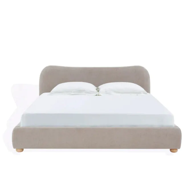 Curve Upholstered Bed