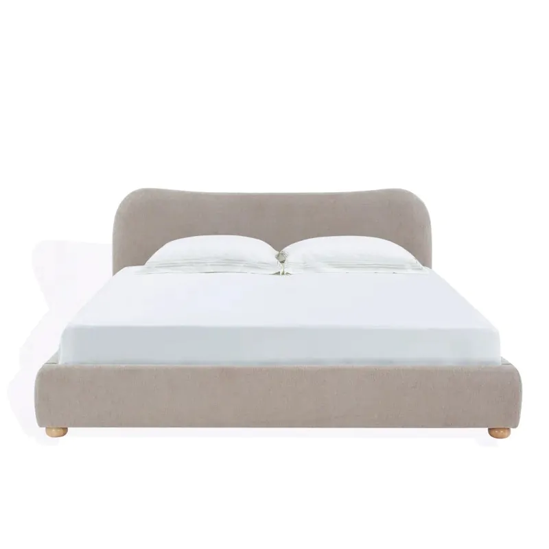 Curve Upholstered Bed 3 Curve Upholstered Bed - Image 3