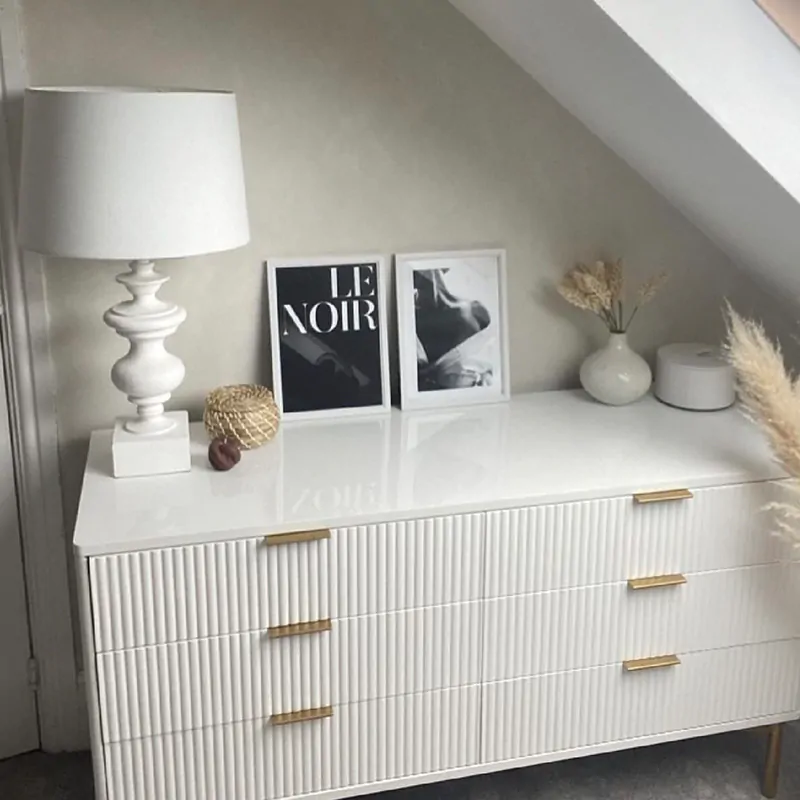 High Gloss Chest Of Drawers - Image 2