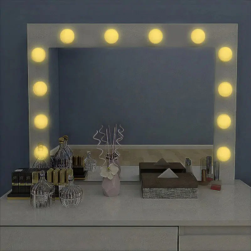Modern Dressing Table With Mirror 4 Modern Dressing Table With Mirror - Image 4