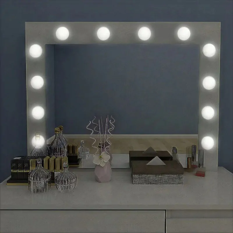 Modern Dressing Table With Mirror 3 Modern Dressing Table With Mirror - Image 3