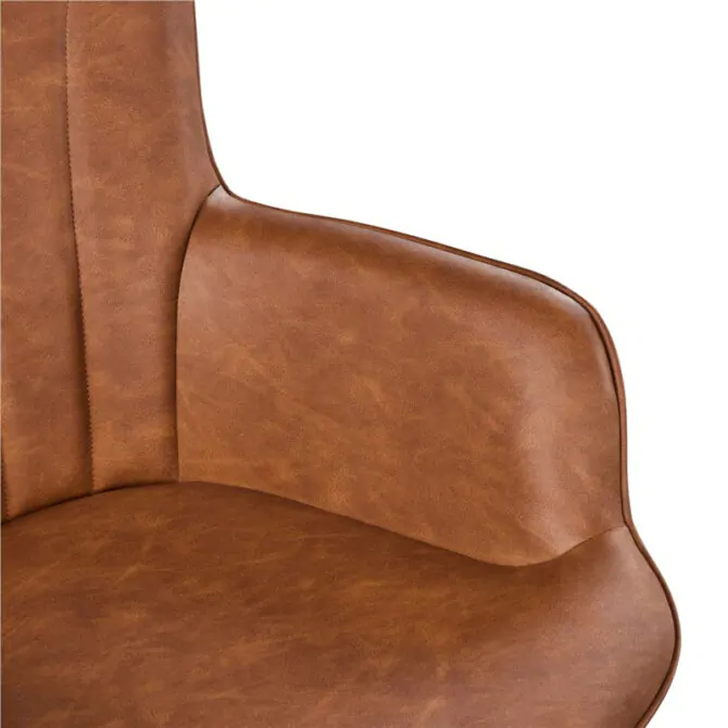 Sleek Leather Chair 4