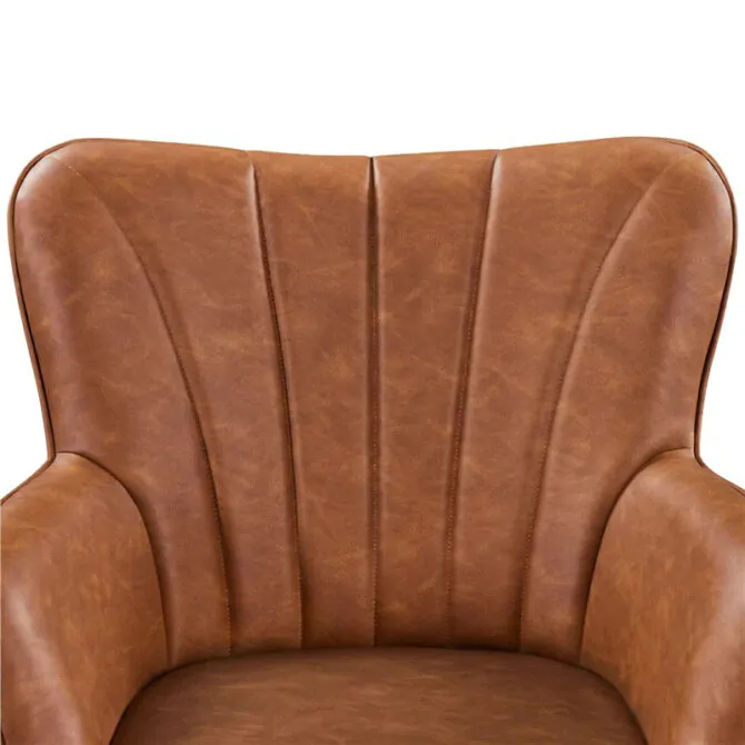 Sleek Leather Chair