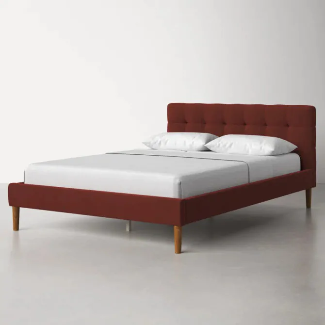 Upholstered Platform Bed 1