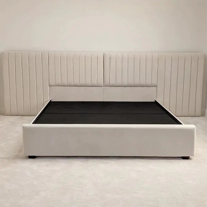 Wide floor Wallpanel bed 2