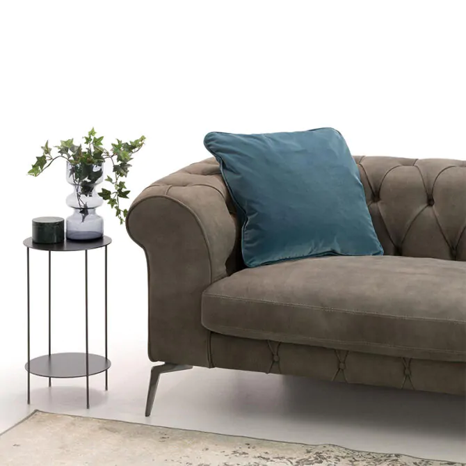 Modern Tufted Sofa - Image 6