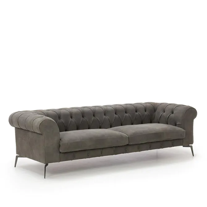 Modern Tufted Sofa - Image 3
