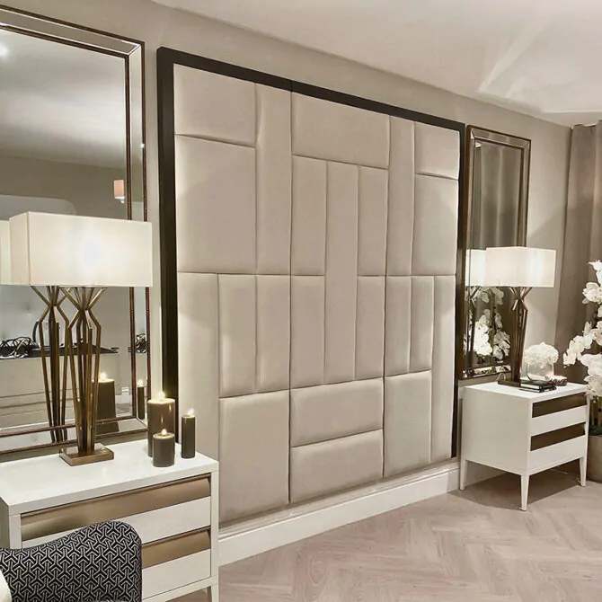 Opulent Wall Panel Bed - Image 6