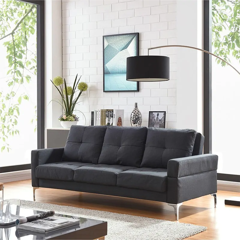 Plush 3 Seater Sofa 2 Plush 3 Seater Sofa - Image 2