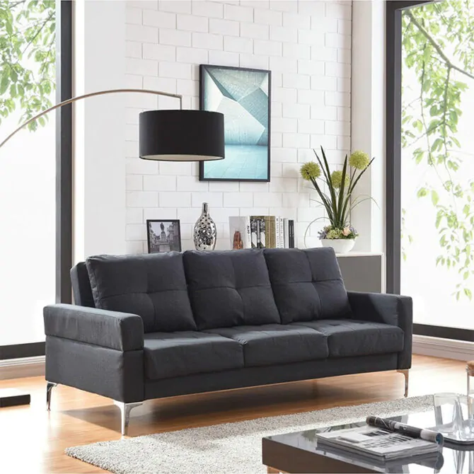 Plush 3 Seater Sofa