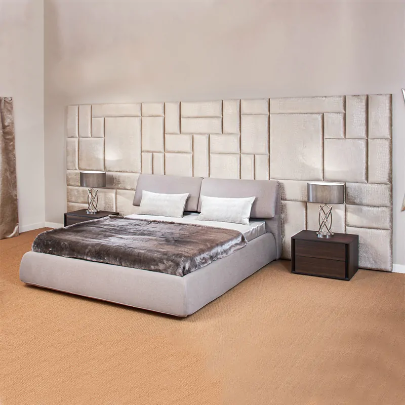 Prime Leather Wall Panel Bed 1 Prime Leather Wall Panel Bed