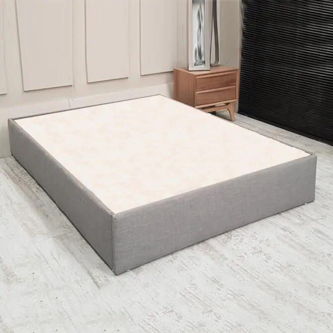 velvet padded wallpanel bed 1