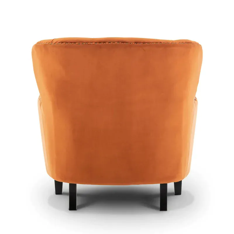 Velvet Upholstered Chair 6 Velvet Upholstered Chair - Image 6